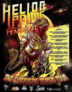 Helion Prime US Tour 2019 poster