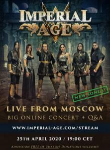 Imperial Age Live Shows 2020 poster