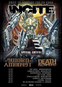 Incite UK Tour 2020 poster
