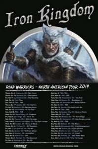 Iron Kingdom North American Tour 2019 poster