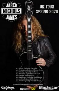 Jared James Nichols UK Tour 2020 poster