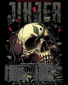 Jinjer Euro Tour 2019 poster