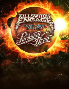 Killswitch Engage and Parkway Drive US Tour 2019 poster