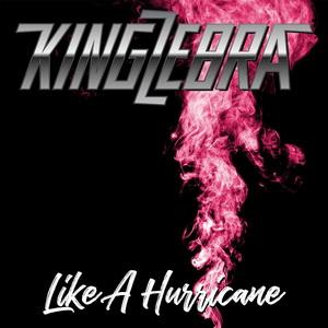 King Zebra Like a Hurricane single cover