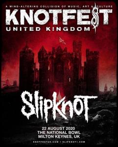 Knotfest UK 2020 poster