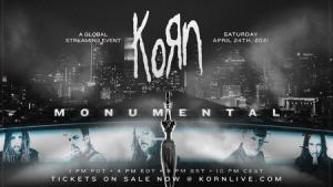 Korn Live Stream Event 2021 poster