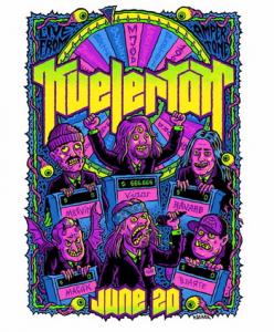 Kvelertak live stream show 2020 poster