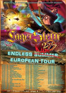 Lagerstein EU & UK Tour 2019 poster