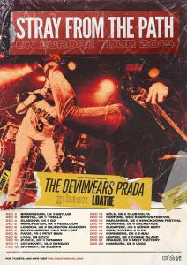 Loathe UK and EU Tour 2019 poster