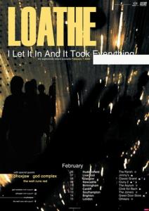 Loathe UK Tour 2020 poster