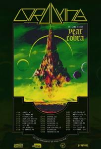 Lord Dying North American Tour 2019 poster