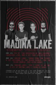 Madina Lake virtual shows 2020 poster