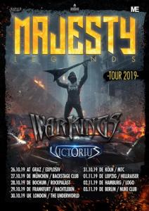 Majesty Euro Tour 2019 poster