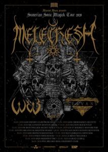 Melechesh Eruo Tour 2020 poster