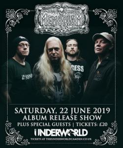 Memoriam UK Show 2019 poster