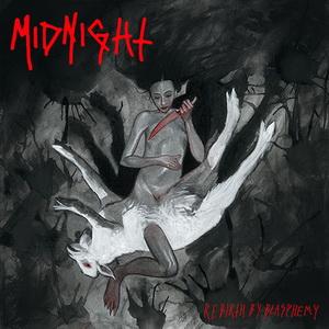 Midnight Rebirth by Blasphemy cover