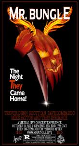 Mr. Bungle Halloween  virtual show 2020 poster