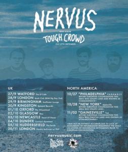 Nervus UK & NA Tour 2019 poster