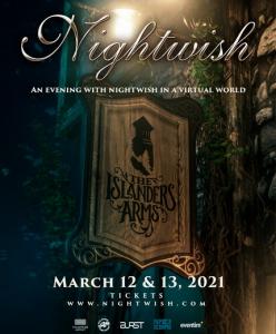 Nightwish virtual shows 2021 poster