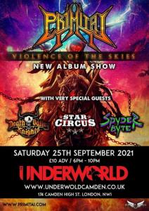 Primitai Album Release Show 2021 - Camden Underworld