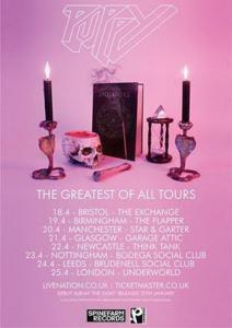 Puppy UK Tour 2019 poster