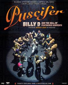 Puscifer live streaming event 2021 poster