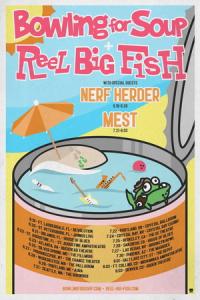 Reel Big Fish and Bowling For Soup US Tour 2019 poster