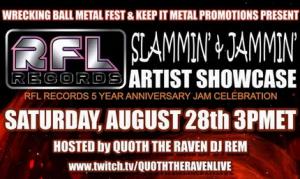 RFL Records Online Streaming Event 2021 poster