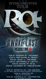 Ra US Tour 2021 poster