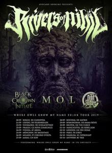 Rivers Of Nihil Euro Tour 2019 poster