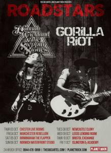 Roadstars UK Tour 2019 poster