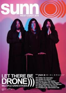 Sunn O))) US Tour 2019 poster
