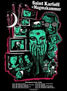 Saint Karloff EU Tour 2020 poster