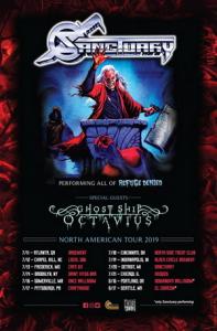 Sanctuary US Tour 2019 poster