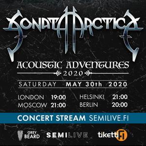 Sonata Arctica Live Stream Shows 2020 poster