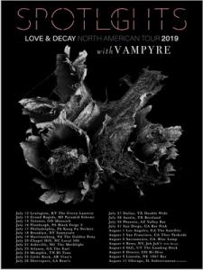 Spotlights North American Tour 2019 poster
