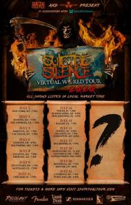 Suicide Silence Virtual World Tour 2020 poster