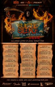 Suicide Silence Virtual World Tour 2020 poster