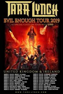 Tara Lync UK & Ireland Tour 2019 poster
