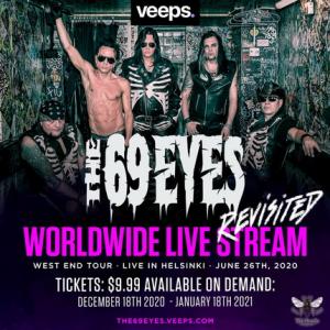 The 69 Eyes Live Stream Show 2020 revisited poster