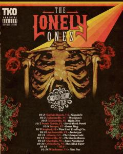 The Lonely Ones US Tour 2021 poster