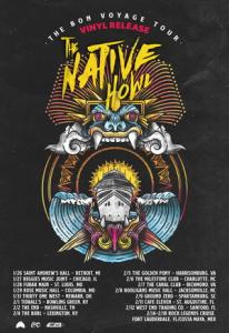 The Native Howl US Tour 2019 poster