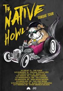 The Native Howl US Tour 2019 poster