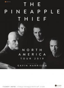 The Pineapple Thief North American Tour 2019 poster