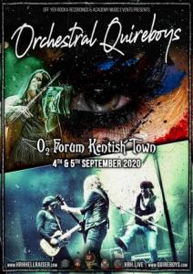 The Quireboys UK Shows 2020 poster