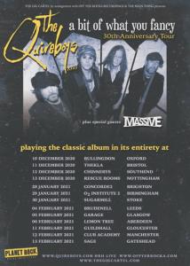 The Quireboys UK Tour 2020 / 2021 poster