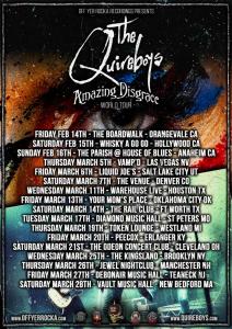 The Quireboys US Tour 2020 poster