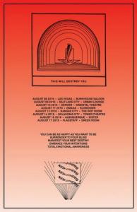 This Will Destroy You US Tour 2019 poster