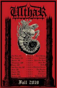 Ulthar US Tour 2019 poster