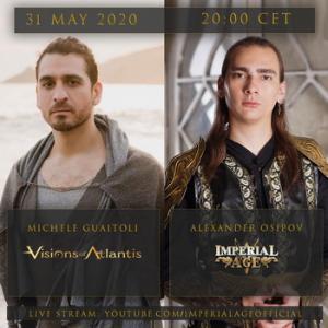 Imperial Age & Visions Of Atlantis Live chat 2020 poster